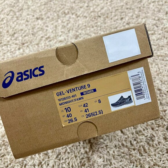 ASICS Women’s Gel-Venture 9 Trail Running Shoes Navy, Size 10 (New) - Picture 13 of 16